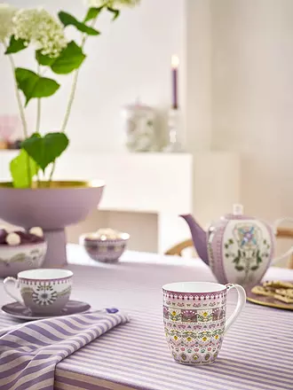 PIP STUDIO | Set de 2 tasses à anse XLarge LILY & LOTUS 450ml | lila